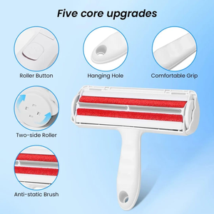 Reusable Pet Hair Remover Roller Eco-Friendly Dog Cat Lint <b>Brush</b> Portable Washable Pet Grooming Tool for <b>Carpet</b> Sofa - Product Image 2