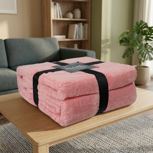 Manta Cobertor de Lana al por Mayor, Manta de Cama Extra Grande, Súper Suave, Cálida, Gruesa, de Felpa, Ligera y Acogedora para Sofá - Product Image 2