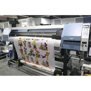 Прямая продажа в Китае, рулон в рулон, 1,9 м, УФ-цифровой струйный принтер с высокой точностью I3200U, принтер с печатными головками - Product Image 3