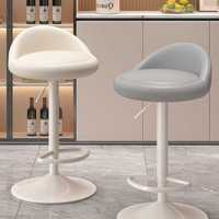 Chaises de bar et ensembles de chaises de restaurant pour hôtels, vente en gros d'usine, chaise de bar pivotante moderne en métal durable à hauteur réglable