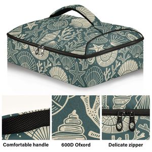 Hawaii Print Customization Delivery <b>Pizza</b> <b>Bag</b> BBQ Food Takeout Insulated Casserole Lunch <b>Bag</b> Cooler <b>Bag</b> for Picnic - Product Image 2