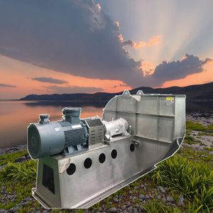 Sopladores de aire de ventiladores de tiro forzado centrífugos de alta presión OEM de acero inoxidable de fabricante de China para arroz de paja de trigo de maíz de grano - Product Image 2