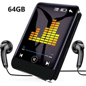 เครื่องเล่น MP3 หน้าจอสัมผัสขนาด 2.4 นิ้ว ตัวเครื่องทำจากอลูมิเนียมอัลลอยด์ หน่วยความจำ 64GB เล่นเสียงแบบไม่สูญเสียคุณภาพ แบตเตอรี่ใช้งานได้นาน 20 ชั่วโมง - Product Image 2
