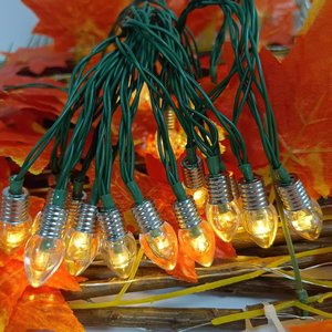 Nóng bán ngoài trời Tùy Chỉnh 40 đèn <span class=keywords><strong>LED</strong></span> warmwhite PVC chuỗi ánh sáng cho giáng sinh trang trí - Product Image 5