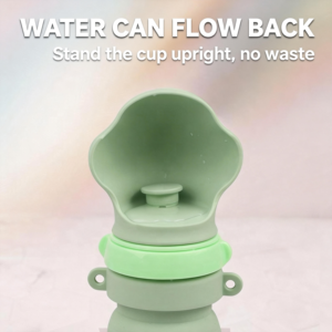 Bouteille d'eau portable <span class=keywords><strong>de</strong></span> haute qualité pour animaux <span class=keywords><strong>de</strong></span> compagnie, <span class=keywords><strong>de</strong></span> qualité alimentaire, pour l'extérieur, gourde pliable en silicone pour <span class=keywords><strong>chien</strong></span>, sûre pour les promenades - Product Image 6