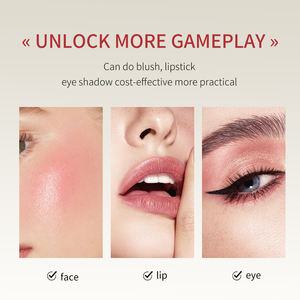 <span class=keywords><strong>Rubor</strong></span> 3 en 1 Personalizado Multiusos, Crema Roja para Mejillas, Marca Privada, Resistente al Agua, Barra de <span class=keywords><strong>Rubor</strong></span> OEM, <span class=keywords><strong>Contorno</strong></span> de Mejillas de Larga Duración - Product Image 4