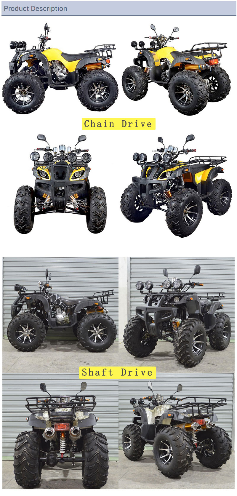 quad bike adults 4x4 atv/utv parts & accessories motor petrol atv 4x4 quad bike cuatrimotos four wheelers atv quad for adults