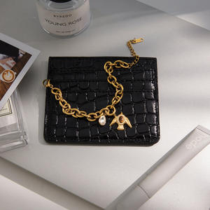 Bracciale Personalizzato in Acciaio Inossidabile Placcato Oro 18K, Impermeabile, con Design a Uccello Volante, Gioiello Creativo Fai-da-Te - Product Image 4