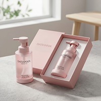 Bouteille en verre rechargeable en gros pour mousse, avec tête de pompe haut de gamme et emballage personnalisable