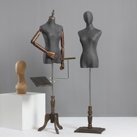 Mannequin féminin : Mannequin demi-corps pour costumes, vêtements de cérémonie, robes de mariée - Présentoir photo pour magasins de vêtements