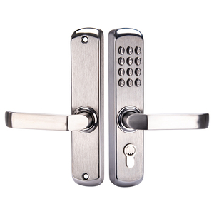 Thép không gỉ kỹ thuật số Keyless cơ khí kết hợp khóa cửa mã an ninh chất lượng cửa chốt khóa - Product Image 1