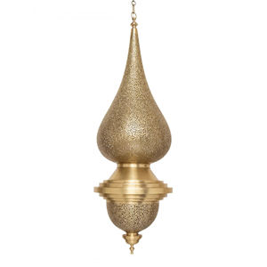 2025 Antique Brass <b>Moroccan</b> Candle Lantern - Product Image 5