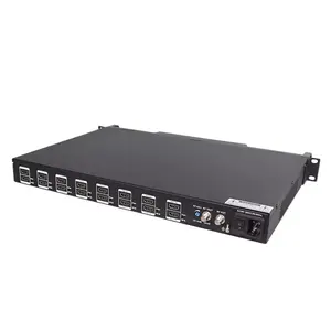 16-in-1 HD To Agile Modulator Analog NTSC Or PAL RF Modulator For Radio TV Broadcasting Equipment