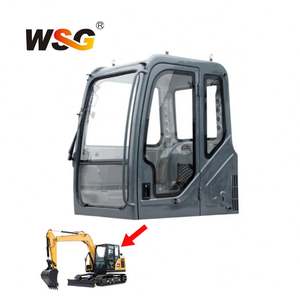 Cabina de Repuesto para Excavadora Doosan Dx55, Ensamblaje de Cabina para Excavadora Doosan Dx225 - Product Image 3