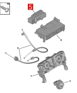 9804780180 9674731580 Accesorios Automotrices Generador de Iones para Aire Acondicionado para Citroën C4L <span class=keywords><strong>DS5</strong></span> Peugeot 4008 - Product Image 6
