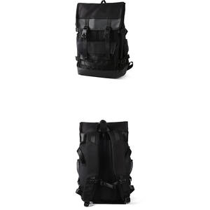 Custom Recycled Plastic Bottles Sports Rolltop Travel Rucksack Roll Top <b>Backpack</b> - Product Image 3