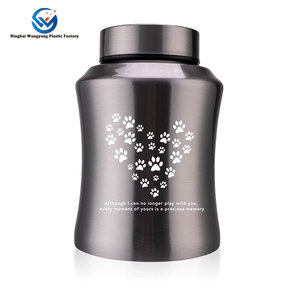 American Style Stainless Steel Pet <strong>Urn</strong> Metal Cremation <strong>Urn</strong> for Dogs and <strong>Cats</strong> - Product Image 3