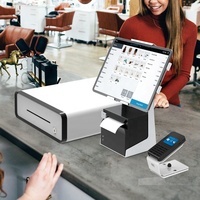 Deux-en-un économiser de l'espace Tilt POS Terminal Display POS Tablet Stand pour Ipad de série complète