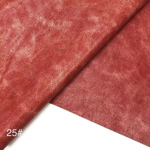 Tissu en cuir synthétique PVC bicolore pour sacs Eco High Glossy concave-convexe 3D Snake Design Embossed Animal pattern Skin bicolore couleur PVC - Product Image 5