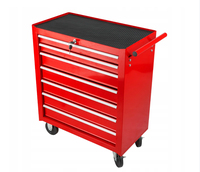 Armoire à outils en métal robuste, chariot de rangement pour garage avec roulettes et roulettes pivotantes OEM