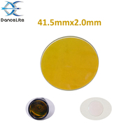 Filtres de lentille de lampe torche prêts à l'emploi, colorés, 41,5 mm x 2,0 mm, vert, rouge, bleu, jaune, transparents, pour C8