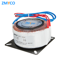 Trafo Toroidal Step Down 50W 80W 110V 24V 12V 220v 380v Gulungan Tembaga 2000W 3000W 800W untuk Inverter Surya dan Amplifier