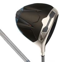 Driver de golf haute performance à prix direct usine, avec loft réglable, tête en fibre de carbone, shaft en graphite et grip antidérapant, avec tête.