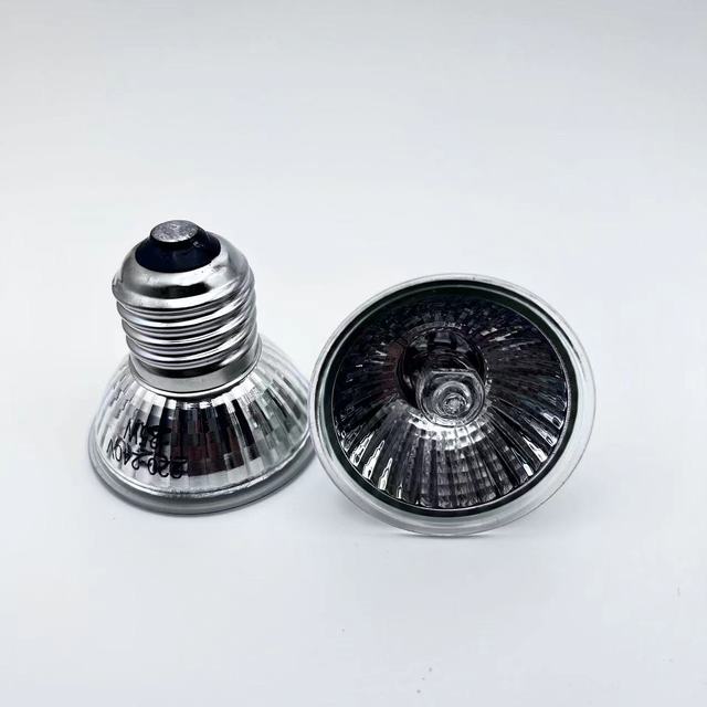 Long Life 110V 230V 100W 75W 50W 25W 20 W Temperature Controller Hot Halogen Lamp for Turtle Lizard Snake Reptile