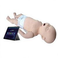 Sistema de Evaluación de RCP Infantil, Forma de Onda en Tiempo Real, Compresión, Ventilación, Retroalimentación, Metrónomo, Simulador de Entrenamiento Inalámbrico PAD