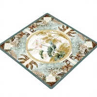 Tapis de table de mahjong en terre de diatomée de style américain, transfrontalier, absorbant l'eau, antidérapant et silencieux