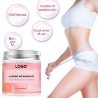 Crème amincissante pour le corps de marque privée traitement anti-cellulite brûleur de graisse pour la perte de poids produit de soins personnels de beauté vente à chaud