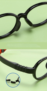 Trẻ em cận thị kính khung Silicone trẻ em kính khung linh hoạt và có thể tháo rời những ngôi đền trẻ em kính khung - Product Image 5