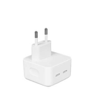 Cargador adaptador de pared <span class=keywords><strong>tipo</strong></span> <span class=keywords><strong>C</strong></span> <span class=keywords><strong>USB</strong></span> de carga rápida Qc3.0 de 35W PD Dual <span class=keywords><strong>Usb</strong></span>-<span class=keywords><strong>c</strong></span>, cargador para <span class=keywords><strong>Iphone</strong></span> X 12 <span class=keywords><strong>14</strong></span> - Product Image 2