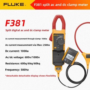 มัลติมิเตอร์แบบหนีบ OEM รุ่น F317/319/381 ความแม่นยำสูง สำหรับเครื่องมือทดสอบ ค่าทรูอีฟเฟคทีฟเวลค์ - Product Image 3