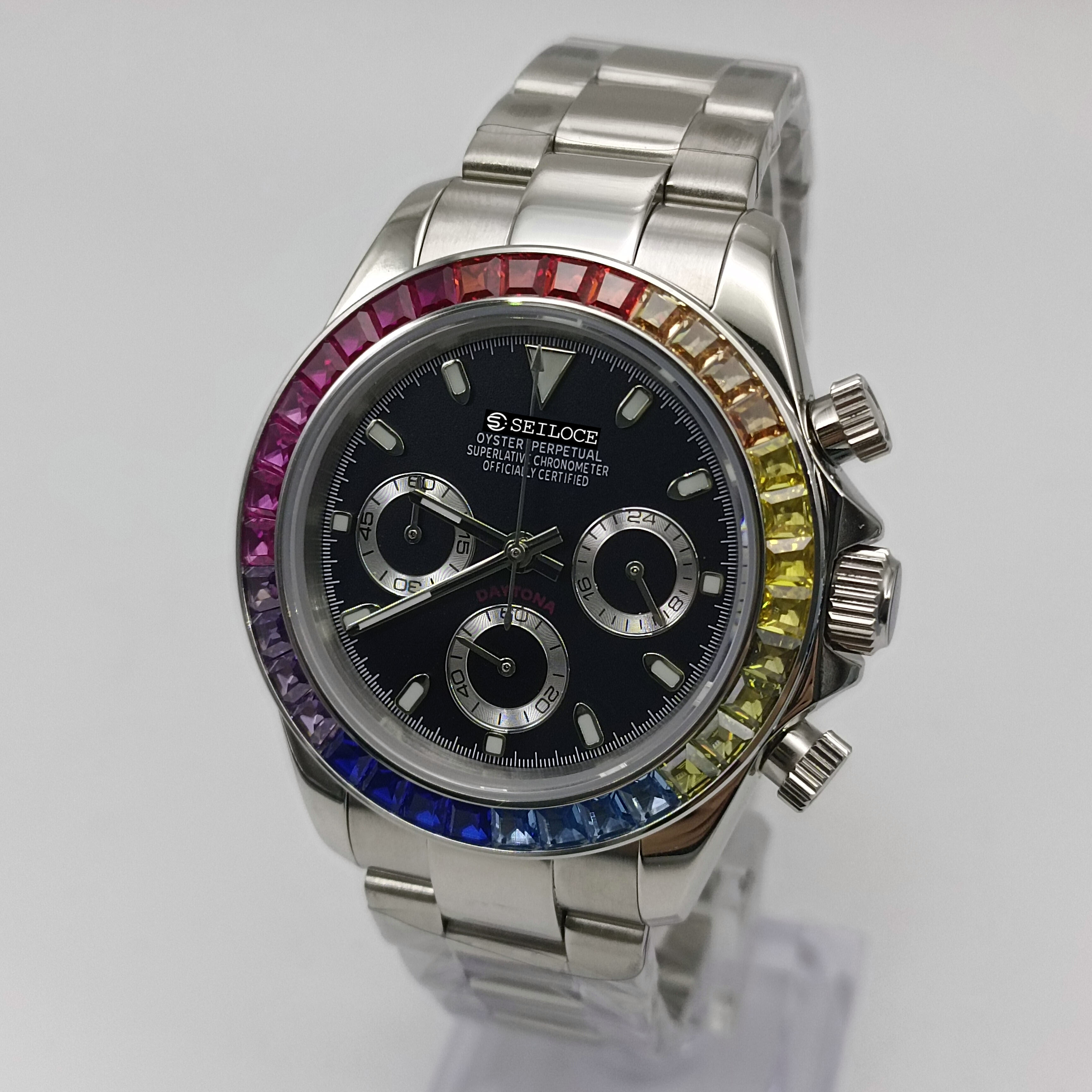 Caja plateada + esfera negra