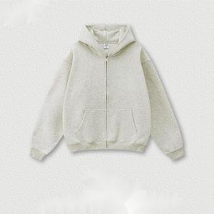 Sweat à capuche lourd <span class=keywords><strong>100</strong></span>% coton du fabricant pour hommes Streetwear personnalisé Color Block surdimensionné Zip-up pour la <span class=keywords><strong>saison</strong></span> de printemps - Product Image 5