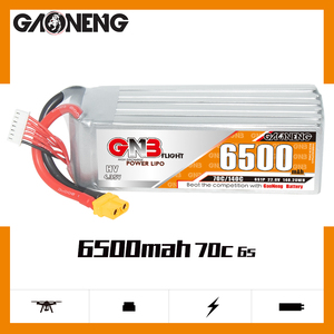 GNB GAONENG LiHV 6500mah 6S 22.8V 70C 140C XT60 RC LiPo <b>Battery</b> for RC Car RC Boat Soft Pack - Product Image 2