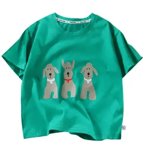 핫 세일 사용자 정의 로고 인쇄 100% 면 일반 빈 아기 소녀 소년 아이 긴 소매 티셔츠
