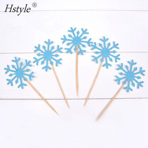 Topper <span class=keywords><strong>de</strong></span> copos <span class=keywords><strong>de</strong></span> nieve para pastel <span class=keywords><strong>de</strong></span> <span class=keywords><strong>Frozen</strong></span>, decoración <span class=keywords><strong>de</strong></span> pastel <span class=keywords><strong>de</strong></span> <span class=keywords><strong>cumpleaños</strong></span> <span class=keywords><strong>de</strong></span> plata y azul, 10 Uds., PQ193 - Product Image 3