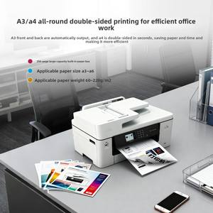 Imprimante multifonction couleur A3 <span class=keywords><strong>Brother</strong></span> <span class=keywords><strong>MFC</strong></span>-J3540DW pour usage bureautique, impression recto verso automatique, copie et numérisation continues, multifonction - Product Image 2