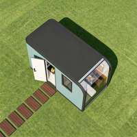 Container Glamping di Lusso con Tetto in Vetro per Uso Alberghiero - Vendita all'Ingrosso |   Certificato LR/CCS |   Design Moderno |   Colori Personalizzabili |   MOQ