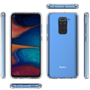 Per xiaomi <span class=keywords><strong>redmi</strong></span> nota <span class=keywords><strong>9</strong></span> della copertura posteriore acrilico trasparente tpu della cassa del telefono sottile - Product Image 2