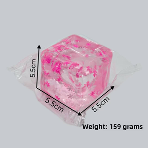 Juguete Antiestrés de Goma con Forma de Cubo de Nieve, Juguete Suave para Aliviar el Estrés, Apto para Hombres y Mujeres, Regalo para Mayores de 14 Años - Product Image 4
