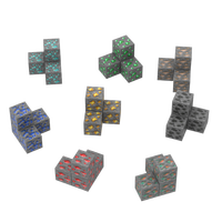 Ensemble de blocs magnétiques unisexe de 2.5cm, puzzle éducatif en plastique, modèle de construction pour enfants