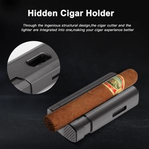 CIGAROL personalizzato all'ingrosso nuovo accendino portatile con torcia a fiamma a triplo getto progettato - Product Image 4