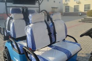 Carrito <span class=keywords><strong>de</strong></span> Golf Eléctrico Utilitario <span class=keywords><strong>de</strong></span> 6 Plazas, Motor <span class=keywords><strong>de</strong></span> CA <span class=keywords><strong>de</strong></span> 3.5 Kw, Batería <span class=keywords><strong>de</strong></span> Litio, para <span class=keywords><strong>Venta</strong></span>, Transporte <span class=keywords><strong>en</strong></span> Complejos Turísticos, Ruedas con Cubos <span class=keywords><strong>de</strong></span> Color - Product Image 6