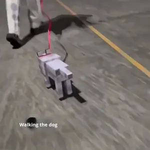 Modèle de chien loup en <span class=keywords><strong>origami</strong></span> 3D Play Idol, jouet en papier ordinaire, simulation de film, matériau ABS, militaire, avec Frozen - Product Image 3