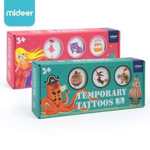 รอยสักชั่วคราว Mideer MD4041 4042 - การเดินทางสุดมหัศจรรย์ สวนสีสันสดใส ลายการ์ตูน - Product Image 1
