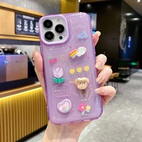 Usine En Gros Anime TPU De Luxe Mobile Téléphone Cas Antichoc Protecteur pour iPhone 12 13 14 15 16 17 Pro Max En Gros