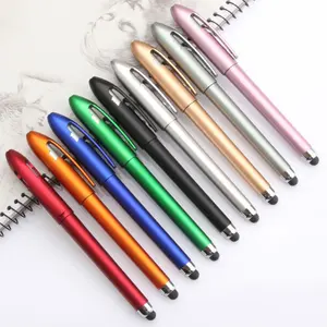 בסיטונאות עטים 84-חדש עיצוב צבעוני מלכת stylus ג 'ל עט עם לוגו מותאם אישית